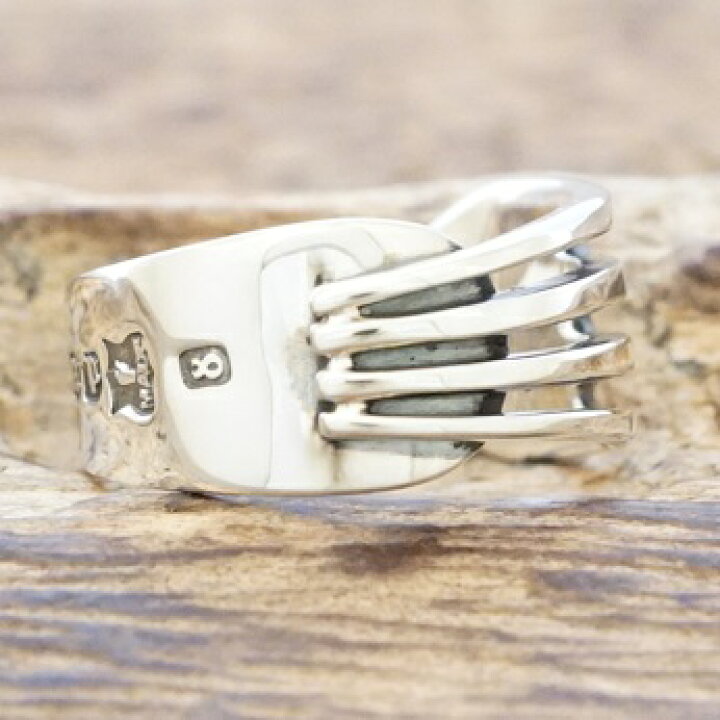 楽天市場】amp japan(アンプジャパン)フォーク リング メンズ  