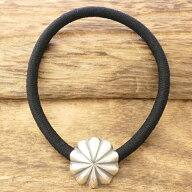アポロ コンチョ シルバーヘアゴム ブレスレットメンズ レディースインディアンジュエリーシルバーアクセ…