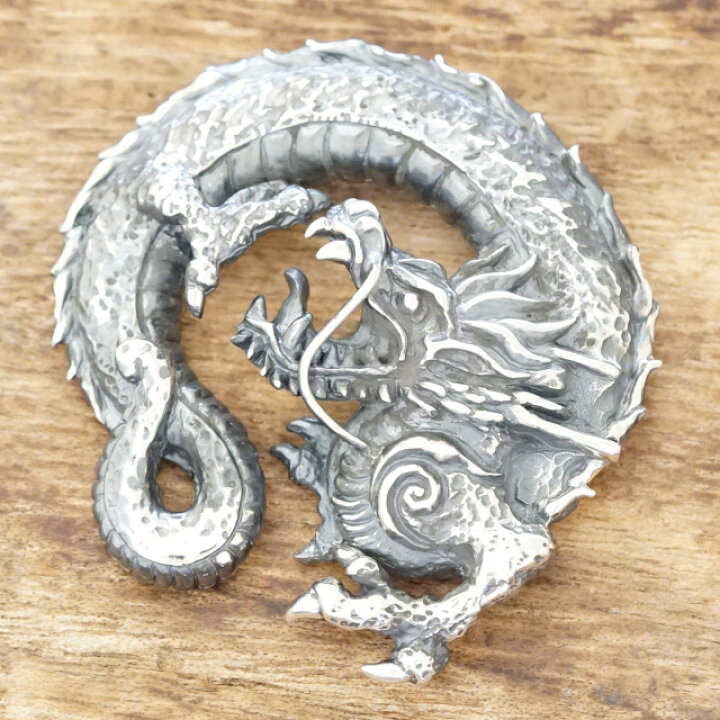 楽天市場】ドラゴン ペンダント トップ ネックレス メンズシルバー925 