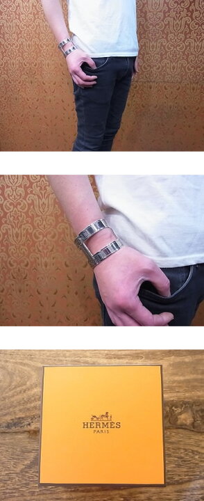 楽天市場】HERMES(エルメス)ブレスレット バングル メンズTuareg 