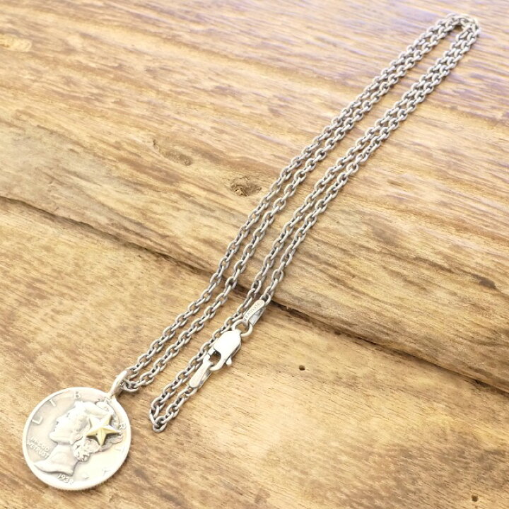 楽天市場】NORTH WORKS(ノースワークス)コイン ネックレス メンズ  