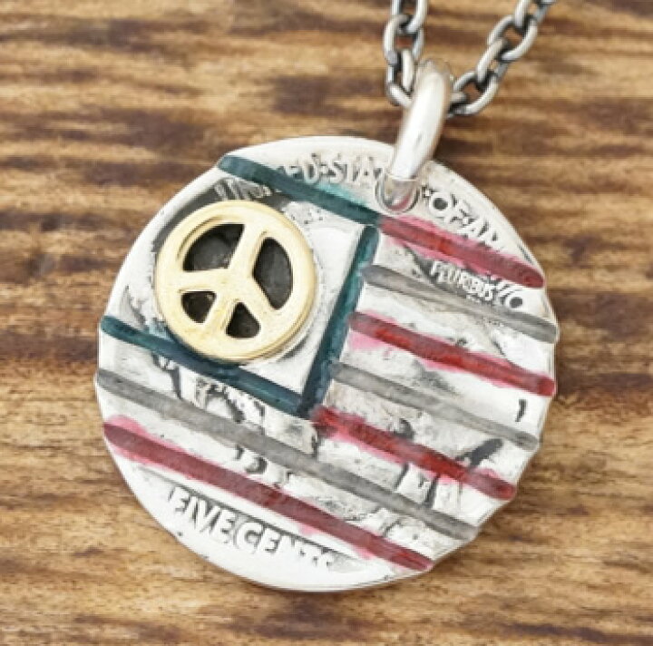 楽天市場】NORTH WORKS(ノースワークス)usa コイン ネックレス メンズ 