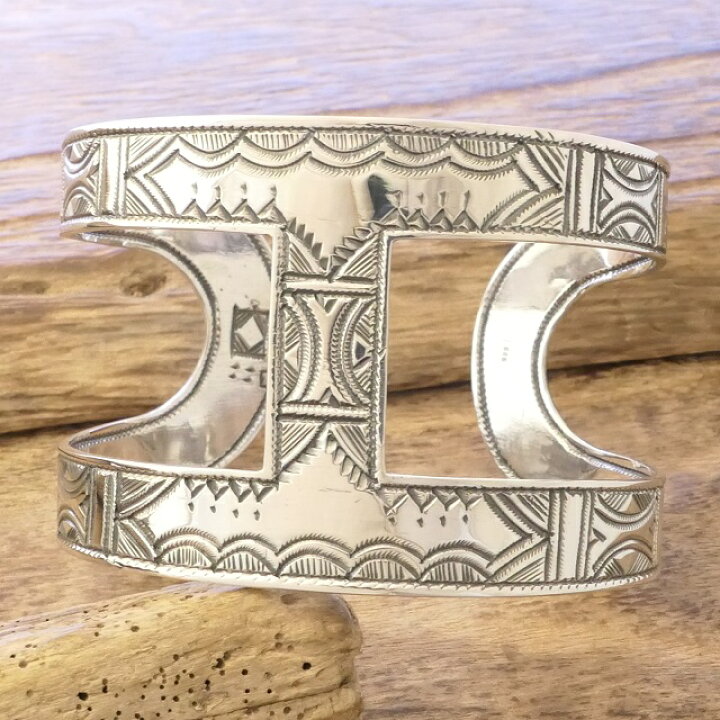 楽天市場】Tuareg Silver(トゥアレグ シルバー)ワイド H バングル 