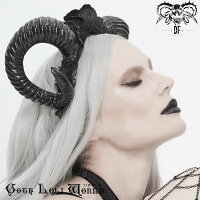 【ゴスロリワールド】Devilゴスロリダークローズデビルホーンカチューシャゴシックパンクロックロリータビジュアル系ヴィジュアル系V系ダークレディースファッションライブ舞台ステージ衣装コスプレイベント服