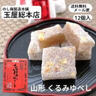 山形くるみゆべし 玉屋総本店 のし梅 製造本舗 山形 東北 庄内 お土産 銘菓 有名 ゆべし 和菓子 送料無料…