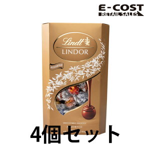 �y�R�X�g�R�z�����c LINDT �����h�[�� LINDOR �A�\�[�g 600g �S�[���h ×4��