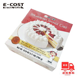 【 コストコ 】不二家 切れてるストロベリースポンジケーキ 10ピース【冷凍便】