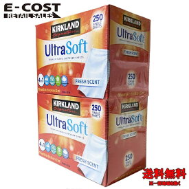 【 コストコ 】カークランドシグネチャー Ultra Soft Softener Sheet 柔軟剤 シート 250CT×2箱セット
