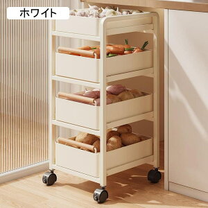 ���[�o�X�P�b�g���S�� 3�i �L���X�^�[�t�� ���S�� ���b�N ���[ 4�i ���Ԏ��[ ��31cm �����o�� ���s��38.5cm �X���� 2�i ��؃X�g�b�J�[ ������� �L�b�`�����S�� 31*38*54 �f