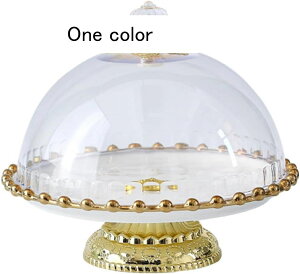 ケーキドーム セラミック ドーム蓋付 セラミック 欧風 円形 ケーキスタンド ケーキディスプレイスタンド お菓子 果物 アフタヌーンティー パーティー ウエディング 宴会 食器 収納ホルダーi