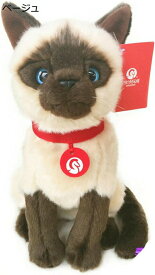 購入15％-30%OFF 暹羅猫 ぬいぐるみ リアル 本物そっくり ねこ 動物 座り姿 可愛い おもちゃ 萌え ふわふわ スーパソフト もふもふ ネムネム 出産祝い 彼女 リラックス 癒し クリスマスプレゼント お誕生日ギフト 28cm