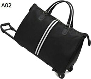 購入25%OFF ボストンキャリーバッグ スーツケース 大容量 キャスター付き 手提げ ファッション 折りたたみ式 旅行 1〜2泊 2way 衣類収納 コンパクト 男女兼用 ビジネス 旅行かばん (Color Size A01,