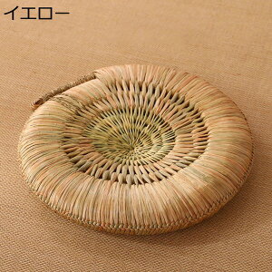 購入25%OFF 座布団 厚い フロアクッション スクエアクッション 蒲草座布団 おしゃれ 大きい 天然い草 座り心地いい 疲労軽減 おしりが痛くならない フローリング ダイニング イエロー リビ