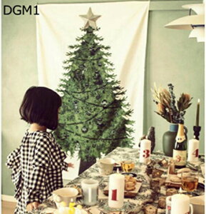 �w��15��-30%OFF �N���X�}�X�^�y�X�g���[ �c���[�^�y�X�g���[ �N���X�}�X�c���[ DGM1 �^�y�X�g���[ ���n �z�z�n �k���� ���A�� �ǂɏ���� ������� 75x150cm ���� �f�R���[�V���� �N���X�}�X�c��