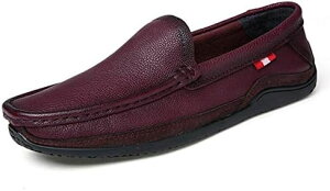 レザー ドライビングシューズ メンズ 革靴 ローファー ウォーキングシューズ 黒 紳士靴 本革 スリッポン モカシン 軽量 通気性