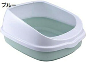 購入15%-30%OFF 猫トイレ 猫 システムトイレ 大きい 猫用トイレ本体 ハーフカバー 大容量 ゆったり広々サイズ 砂飛び散り防止 掃除しやすい 清潔 洗える ネコトイレ スコップ付き 耐久性 おし