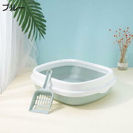 購入15％-30%OFF 猫用トイレ ネコのトイレ 猫トイレ トイレ本体 大きい猫 大きいトイレ トイレ ペット用トイレ 砂の飛び散り防止 長方形の取り外し可能 能な水しぶき防止猫のトイレ