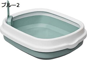 購入25%OFF 猫用トイレ本体 子猫 ハーフカバー 猫トイレ グリーン スコップ付き オープンタイプ おしゃれ 大型トイレ 掃除簡単 砂飛び散り防止 軽量 成猫 猫のトイレ 小さい猫 ペット用トイ