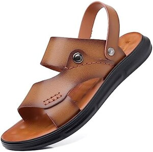 サンダル オフィスサンダル 夏用 メンズ ビーチサンダル レトロ 大きいサイズ 厚底 超軽量 速乾 静音 滑らない コンフォートサ