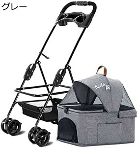 購入15%-30%OFF ペットカート ベビーカー バギー 犬 猫 多頭 ペットベビーカー 分離型 犬カート 猫バギー 取り外し可能 収納バスケット付き 折りたたみ可 可視窓付き 大空間 通気性 ペットカ