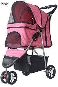 購入15%-30%OFF ペットカート ベビーカー バギー 犬 猫 多頭 ウォーク折りたたみ旅行キャリアにペットベビーカー猫/犬が容易