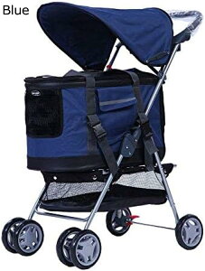 購入15%-30%OFF ペットカート ベビーカー バギー 犬 猫 多頭 小型犬用ペットベビーカー取り外し可能なペットバッグベビーカー子犬プレミアムヘビーデューティ犬猫ペットトラベルキャリッジ