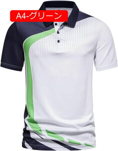 ポロシャツ メンズ 半袖 ファッション ラペル ジッパー プリント Tシャツ シャツ 男性 人気 ポロシャツ 部屋着 オフィス 五分袖 柔らか 無地 快適 ゴルフウエア 春と夏 カジュアル 通学 通勤