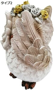 購入15%-30%OFF ふくろう 置物 かわいい 見ざる言わざる聞かざる 置物 綺麗な置物 おもしろい置物 可愛い置物 フクロウ 雑貨 小さいサイズ タイプ 庭に置く動物の置物 屋外の彫刻の装飾 記念