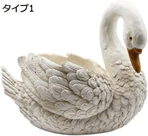 購入15%-30%OFF アヒルの彫像 植木鉢 大きい リアルなアヒル ガーデニング オーナメント 置物 アヒル フィギュア ホームデコ 大きい タイプ2 樹脂 F 北欧 あひる アヒルの装飾 ダック アヒル置