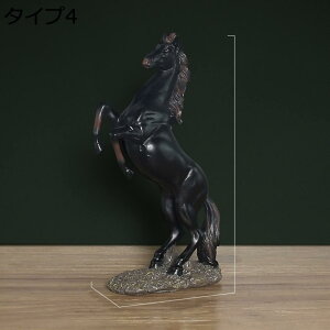 馬の彫刻 おしゃれな馬の装飾 フィギュア 樹脂工芸品 風水アイテム 馬の装飾 ホームモダン ホームインテリア F 置物 カラフル リビングルームや寝室の装飾やコレクションに最適 ホームデコ
