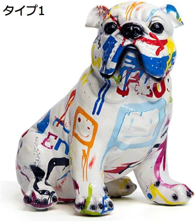 楽天市場】購入15％-30%OFF 犬のオブジェファンシーカラー 犬 