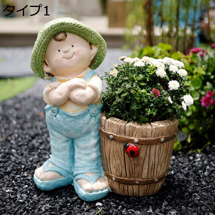 楽天市場】購入15％-30%OFF 置き物 屋外装飾 オーナメント タイプ3 