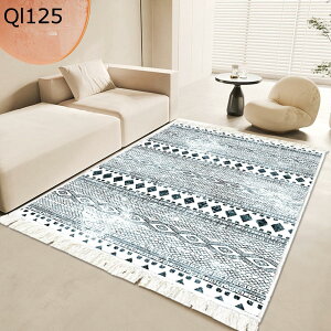 購入15%-30%OFF ラグマット カーペット マイクロファイバー センターカーペット フリンジ飾 エスニック 心地良い オシャレ やわらか へこみ防止 防臭加工 耐摩耗性 冷房対応 和室 洋室 ペット