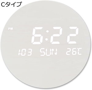 v |v fW^ LED v ؐ Ǌ|v  a19cm  k É CLOCK É 킢 4D Abj  Q 胂_ȃz[ItBX  Q   