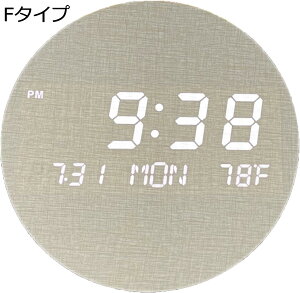v |v fW^ LED v ؐ Ǌ|v  a19cm  k É CLOCK É 킢 4D Abj  Q 胂_ȃz[ItBX  Q   
