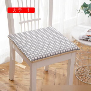 椅子用 座布団 厚手 カラー5 クッション チェアパッド 馬蹄形 厚め 固定タイ付き 高反発 通気性 滑り止めシートパッド 洗える お尻が痛くならない 座り心地 ダイニングチェア クッション 庭