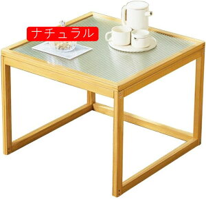 ローテーブル ガラス 木目調 リビング テーブル 収納 センターテーブル 収納 コーヒーテーブル 小さめ リビング テーブル ソファテーブル 衝突防止 家具 机 座卓 ちゃぶ台 正方形 (60*60*