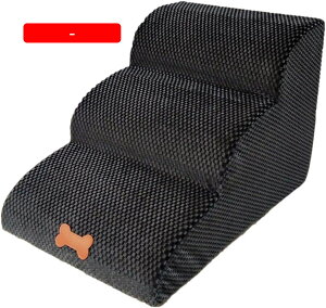 ペットステップ ドッグステップ 犬 犬用 ペット ペット用 階段 ステップ 踏み台 室内 段差 シニア パピー 介護 踏台 階段 洗えるカバー 3段タイプ シニア期・介護期向け用
