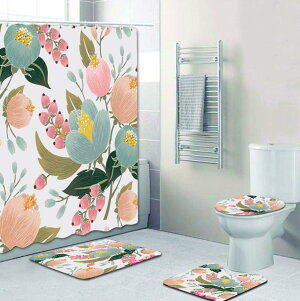 シャワーカーテン 高級 重いお風呂カーテン 布 120*180CM 厚手豪華ホテル仕様 120x150cm ユニットバス 浴室 脱衣所 洗面所 窓など仕切り用 目隠し用 飾りバスルームカーテン 一枚多