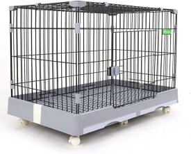 犬ケージ キャスター付き 移動便利 犬 ゲージ 小型犬 中型犬 組立は簡単 掃除しやすい 室内 天窓付き 犬 ペット ケージ おしゃれ 猫犬兼用 ペットゲージ 犬 サークル 犬用サークル 室内サークル
