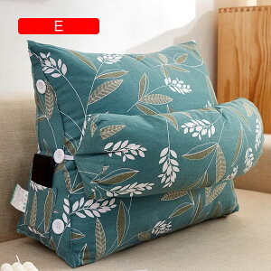 三角クッション 背もたれクッション 春秋冬 ポケットあり ソファ用 ベッド用 畳用 出窓用 座椅子用 レストクッション 腰クッション 腰枕 読書枕 老若男女兼用 腰椎パッド リラックス H 45x22