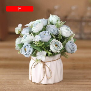 造花 インテリア 花瓶付き 枯れない花 ミニ 鉢植え 盆栽 本物にそっくり おしゃれ 美しい 飾り 撮影 プレゼント お祝いに 結婚式 誕生日 リビング ベランダ 玄関 喫茶店 フラワー 置物 観葉植