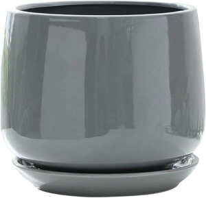 植木鉢 陶器 観葉植物 鉢 大型 陶器鉢 観葉植物鉢 鉢植え 丸受け皿付き 鉢皿 オシャレ植木鉢 盆栽鉢 大型プランター おしゃれ 多肉植物 飾り部屋 インテリア 室内 北欧 プランター