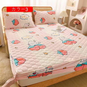 毛玉になりにくい 敷パッド 180*200*B 恐竜柄 カラー ボックスシーツ クイーン 柔らかい シーツカバー マイクロファイバー ベッドシーツ 発熱 冬用 毛玉なし 吸水通気 敷き布団パッド 防臭