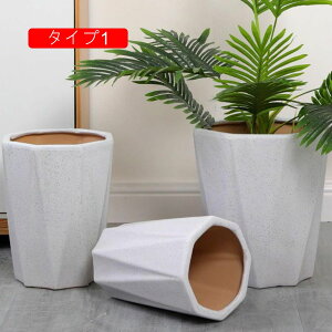 プランター リビング ルーム タイプ5 オフィス ガーデニング用品 底穴あり 室内用プランター インテリア植木鉢 陶器植木鉢 浅型 大容量 S フラワーポット ハーブ鉢 多肉容器 陶器鉢植え 植木