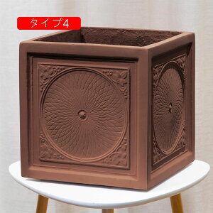 プランター 植木鉢 植物鉢 正方形 室内用プランター フラワーベース おしゃれ 可愛い サボテンポット ガーデニング用 いい雰囲気出す おしゃれな植木鉢 プランター鉢 底に水抜き穴あり タ