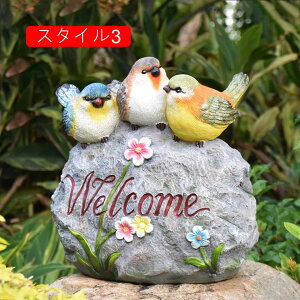 ガーデンオーナメント ブタ 犬 動物 置物 おしゃれ ガーデニング雑貨 ガーデンオブジェ 飾り 樹脂 インテリア スタイル5 アウトドア 部屋 庭 デコレーション プレゼント ギフト ウェルカム