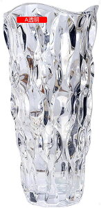 ガラス フラワーベース 透明 花瓶 おしゃれ ガラスの花瓶 水栽培 生け花 造花 美しい 大きな花瓶 花束 一輪挿し 円柱 安定感 花器 インテリア雑貨 部屋 玄関 リビング ディスプレイ用 北欧 (