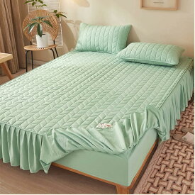 しきぱっど 敷きパッド シングル カラー1 汗とり 滑らかタッチ 春夏用 汗取り しきパッド 敷パッド 敷シーツ 通年使える パッド一体型ボックスシーツ 洗える 150*200cm 丸洗い 速乾 寝具