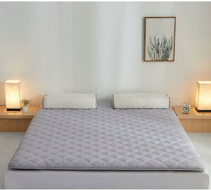 敷ふとん クッション性UP 150*190CM ゴムバンド付き 春夏秋 高反発 敷きパッド 滑り止め加工 四隅ゴム付き 布団敷きパッド ジュニア 子ども用 ハーフ ベッドマット 肌あたり優しい マット